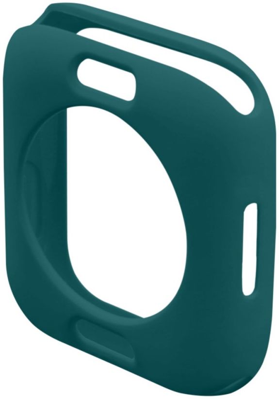 Apple Watch 7 / 8 / 9 41MM Hoesje (Flexibel TPU) + Screen Protector - Groen afbeelding 2