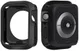 Apple Watch 44MM Hoesje - Schokbestendige Siliconen Cover - Zwart afbeelding 1