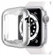 Apple Watch Series 7/8/9 41MM Hoesje met Screenprotector - TPU - Zilver afbeelding 1