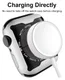 Apple Watch Series 7/8/9 41MM Hoesje met Screenprotector - TPU - Zilver afbeelding 5