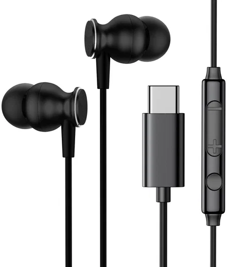 JOYROOM JR-EC04 Type-C In-Ear Headphone Zwart afbeelding 1