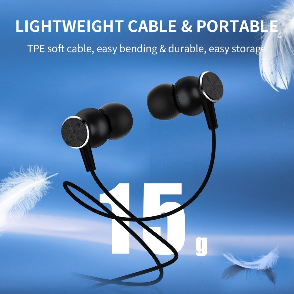 JOYROOM JR-EC04 Type-C In-Ear Headphone Zwart afbeelding 2