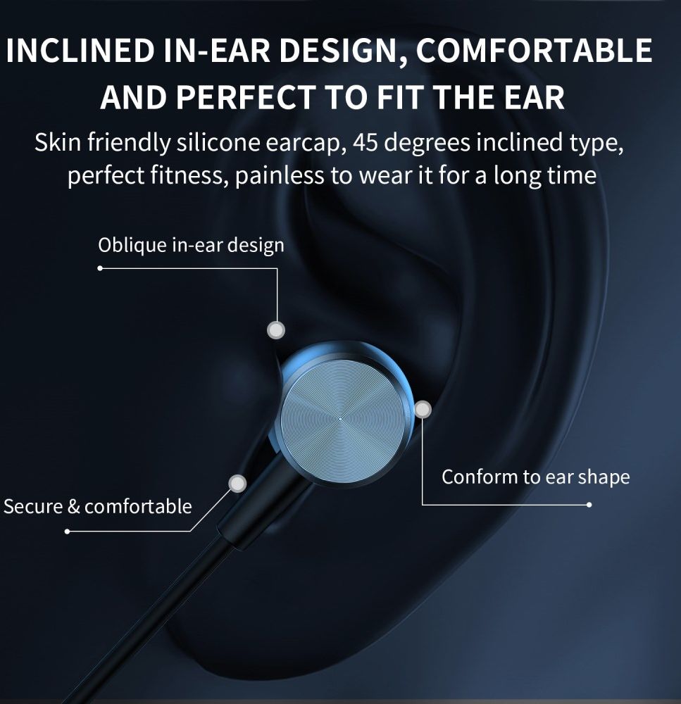JOYROOM JR-EC04 Type-C In-Ear Headphone Zwart afbeelding 4