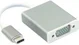 USB Type-C naar VGA Kabel Adapter Zilver afbeelding 1