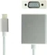 USB Type-C naar VGA Kabel Adapter Zilver afbeelding 3