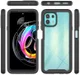 Motorola Edge 20 Lite Hoesje Volledig Schokbestendig Cover Zwart afbeelding 6