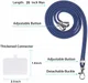 Google Pixel 6 Hoesje met Koord TPU Back Cover Keycord Blauw afbeelding 7
