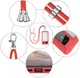 Google Pixel 6 Hoesje met Koord TPU Back Cover Keycord Rood afbeelding 6