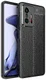 Xiaomi Mi 11T / Mi 11T Pro Hoesje TPU Back Cover Kunstleer Zwart afbeelding 1