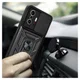 Xiaomi Mi 11T / 11T Pro Hoesje Camera Slider en Kickstand Ring Zwart afbeelding 4