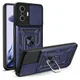 Xiaomi Mi 11T / 11T Pro Hoesje Camera Slider en Kickstand Ring Blauw afbeelding 1