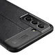 Samsung Galaxy S21 FE Hoesje Leren Litichi Textuur Back Cover Blauw afbeelding 5