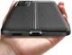 Samsung Galaxy S21 FE Hoesje Leren Litichi Textuur Back Cover Blauw afbeelding 7