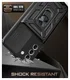 Samsung Galaxy S21 FE Hoesje Camera Slider en Kickstand Ring Zwart afbeelding 4