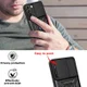 Samsung Galaxy S22 Plus Hoesje Camera Slider en Kickstand Ring Blauw afbeelding 4