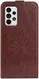Samsung Galaxy A33 Hoesje Verticale Flip Wallet Case Bruin afbeelding 3