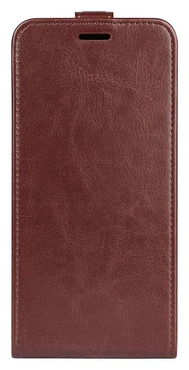Samsung Galaxy A53 Hoesje Verticale Flip Wallet Case Bruin afbeelding 5