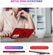 Samsung Galaxy A53 Hybride Hoesje met Kickstand Ring Rood afbeelding 5