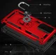 Samsung Galaxy A53 Hybride Hoesje met Kickstand Ring Rood afbeelding 6