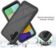 Samsung Galaxy A13 5G/A04s Hoesje Volledig Schokbestendig Cover Zwart afbeelding 2