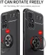 Xiaomi Redmi 10 Hoesje met Magnetische Kickstand Ring Zwart afbeelding 5