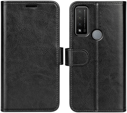 TCL 20 R 5G Hoesje Portemonnee Wallet Book Case Zwart afbeelding 5