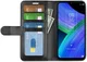 TCL 20 R 5G Hoesje Portemonnee Wallet Book Case Zwart afbeelding 1