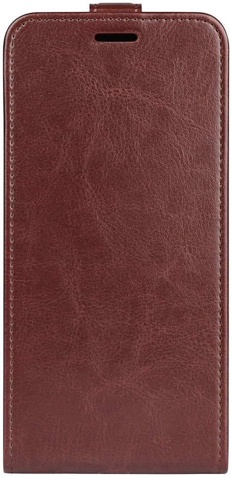 Motorola Moto G31 / G41 Hoesje Verticale Flip Wallet Case Bruin afbeelding 3