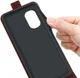 Motorola Moto G31 / G41 Hoesje Verticale Flip Wallet Case Bruin afbeelding 5