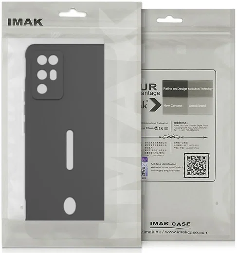 IMAK UC-4 Honor 50 Hoesje Flexibel TPU Back Cover Zwart afbeelding 7