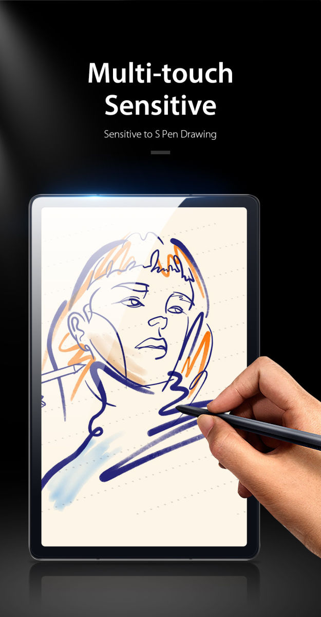 Dux Ducis Samsung Galaxy Tab A8 Screen Protector 9H Tempered Glass afbeelding 10