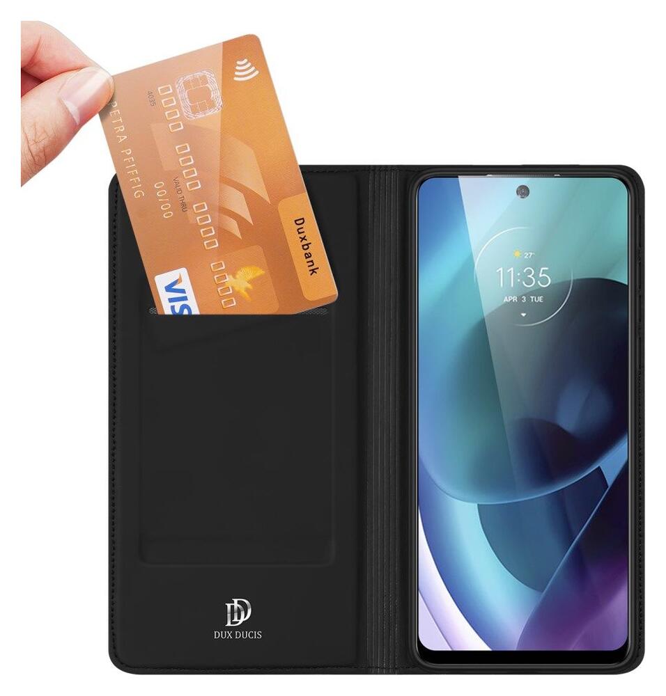Dux Ducis Skin Pro Motorola Moto G31/G41 Hoesje Wallet Book Case Zwart afbeelding 2