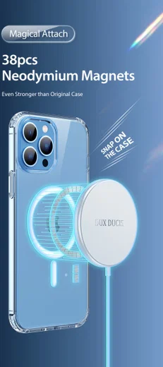Dux Ducis Clin Series Apple iPhone 13 Pro Hoesje MagSafe Transparant afbeelding 5