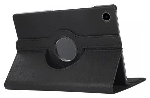 Samsung Galaxy Tab A8 Hoes 360 Graden Draaibare Book Case Zwart afbeelding 2