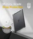 Ringke Fusion+ Apple iPad 10.2 Hoes Schokbestendig + Bumpers Wit/Zwart afbeelding 2