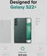 Ringke Fusion X Samsung Galaxy S22 Plus Hoesje Camo Zwart afbeelding 9