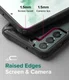 Ringke Fusion X Samsung Galaxy S22 Hoesje Back Cover Camo Zwart afbeelding 5
