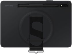 Originele Samsung Galaxy Tab S8 / Tab S7 Hoes Strap Cover Zwart afbeelding