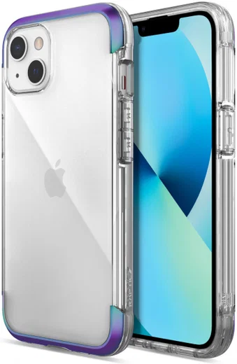 Raptic Air Apple iPhone 13 Hoesje Back Cover Iridescent afbeelding 1