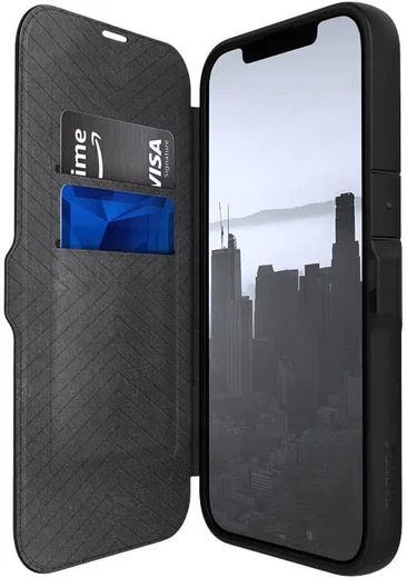 Raptic Urban Folio Apple iPhone 13 Hoesje Book Case Zwart afbeelding 1