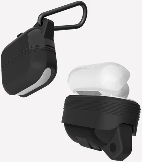Raptic Journey AirPods 3 Hoesje Bescherm Case Zwart afbeelding 3