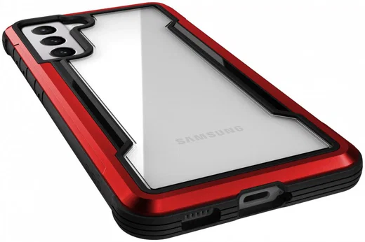 Raptic Shield Pro Samsung Galaxy S21 Hoesje Militair Getest Rood afbeelding 6