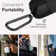 Raptic Journey AirPods Hoesje Bescherm Case Zwart afbeelding 6