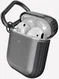 Raptic Clear Apple AirPods Hoesje Smoke Black afbeelding 2