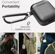 Raptic Clear Apple AirPods Hoesje Smoke Black afbeelding 8