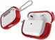 Raptic Clear Apple AirPods Pro Hoesje Rood afbeelding 2