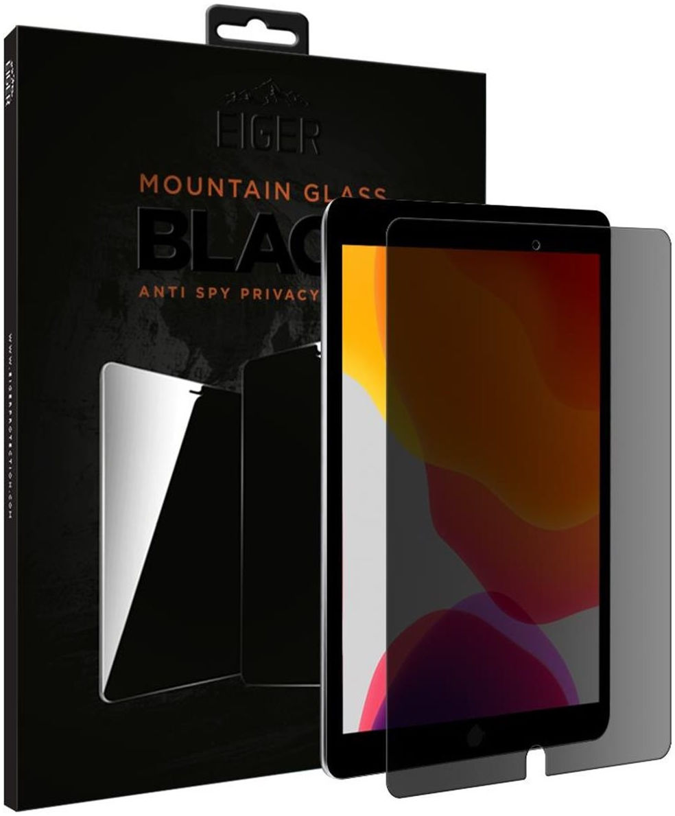 Eiger Apple iPad 10.2 Privacy Glass Case Friendly Screen Protector afbeelding 1