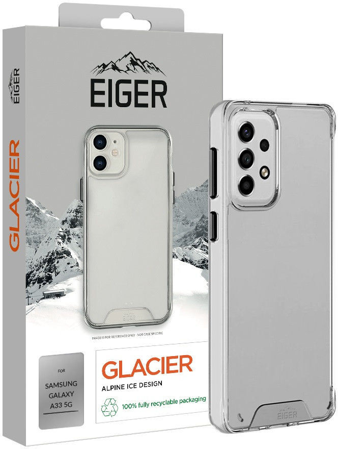Eiger Glacier Series Samsung Galaxy A33 Hoesje Transparant afbeelding 1