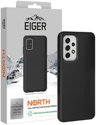 Eiger North Series Samsung Galaxy A53 Hoesje Back Cover Zwart afbeelding