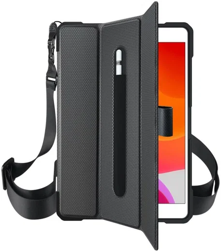 Eiger Storm 1000m iPad Pro 12.9 (2018/2020/2021) Hoes Book Case Zwart afbeelding 2